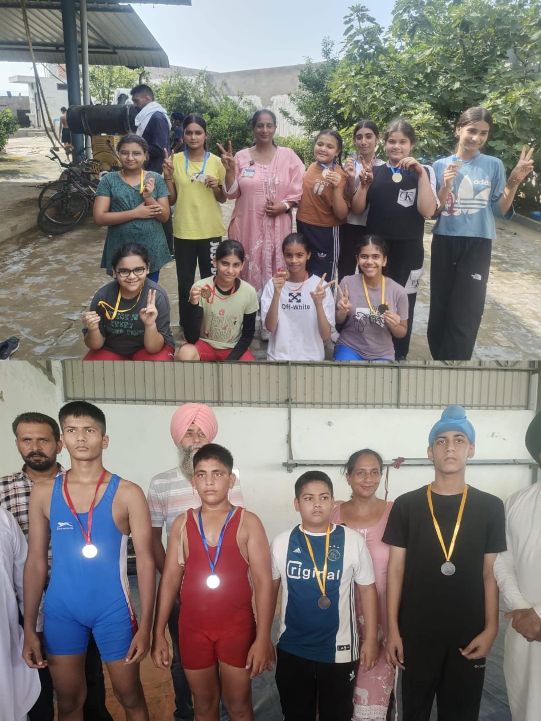 Students Selected for Punjab State Wrestling